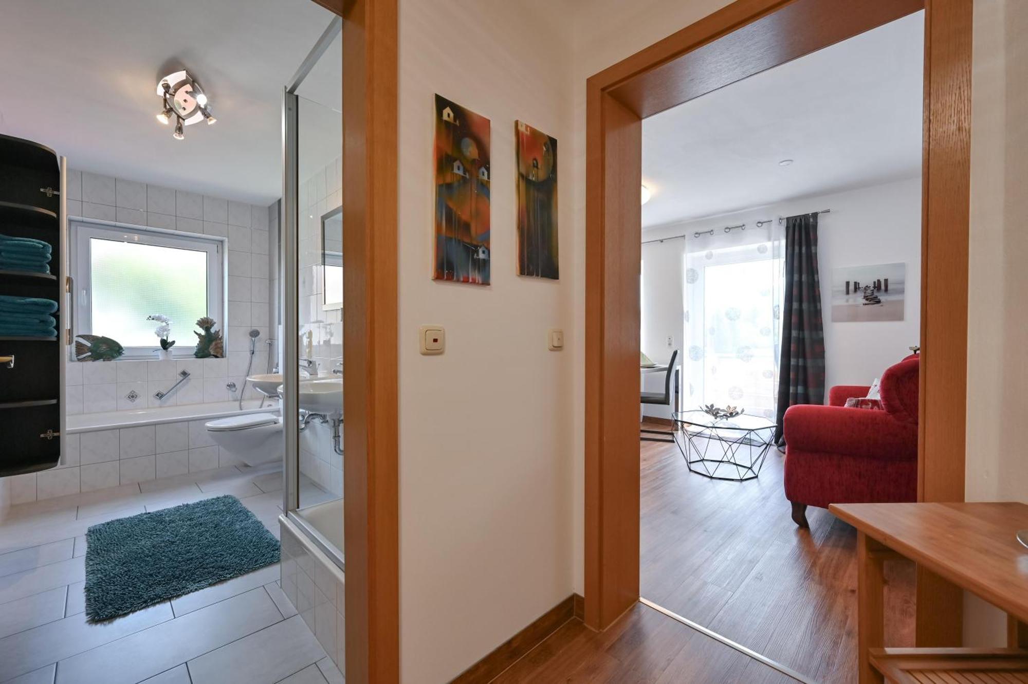 Ferienwohnung Herzstueck Im Haus Schlossblick Fussen Bagian luar foto